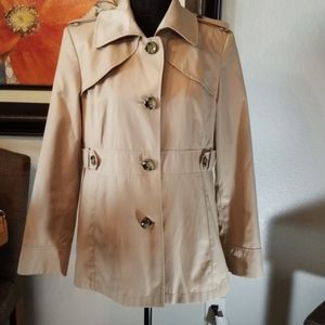 Short trench coat from Nordstrom